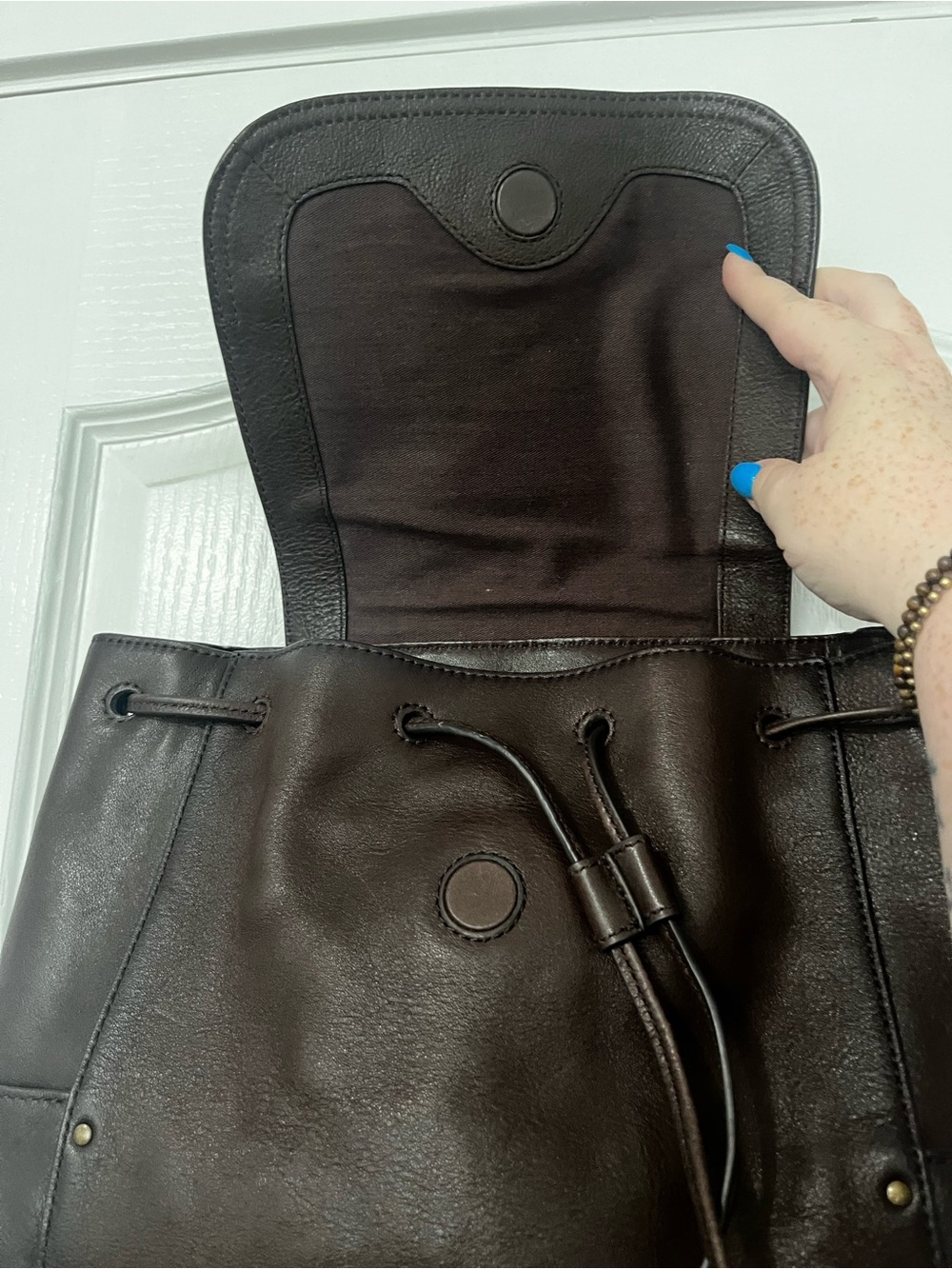 Frye Drawstring Backpack - Picture 3 of 8